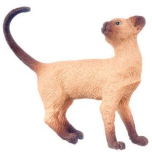 (image for) Miniature Siamese Cat for Dollhouses
