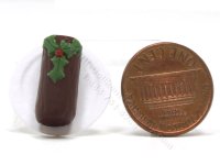 (image for) Miniature Chocolate Yule Log by Charlotte Willmott