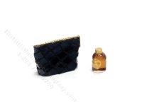(image for) Miniature Chanel Toiletry Bag with 2 Bottles for Dollhouses