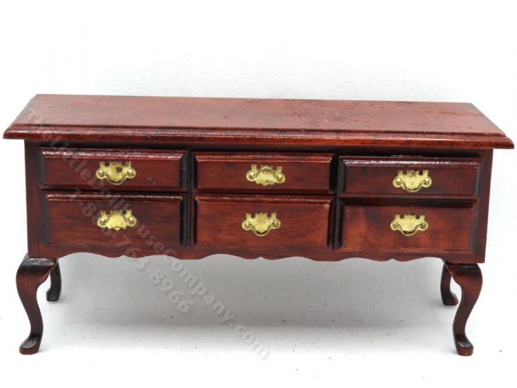(image for) Miniature Mahogany Console Table