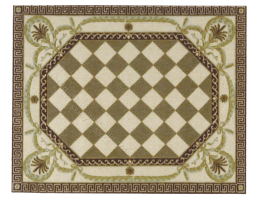 (image for) Miniature Extra Small Scale Checkered Rug