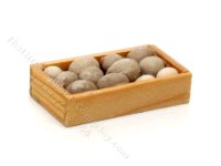 (image for) Dollhouse 1/2 Scale Model Crate of Potatoes