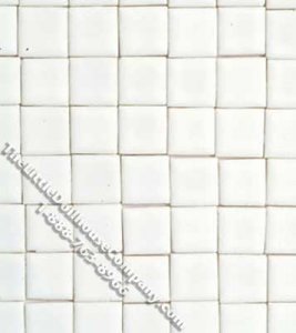 (image for) Dollhouse Scale Model White Tiles (12.5"x6.5" sheet)