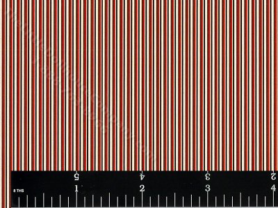 (image for) Thin Brown Stripe Pattern Miniature Wallpaper for Dollhouses