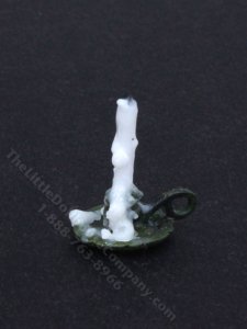 (image for) Miniature Candle and Holder for Dollhouses