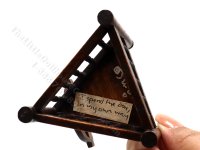 (image for) Miniature Signed 3 Leg Turner's Chair by Michael Mortimer