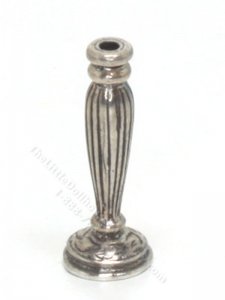 (image for) Miniature Fluted Solid Sterling Silver Candlestick by Don Henry