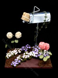 (image for) Handmade Miniature Mailbox for Dollhouses