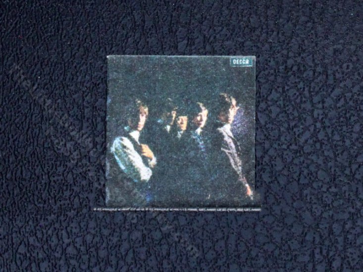 (image for) Miniature Rolling Stones Record Sleeve for Dollhouses