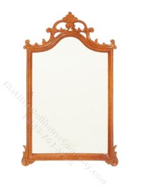 Miniature Louis XV Rococo Mirror for Dollhouses (image for) Miniature Louis XV Rococo Mirror for Dollhouses