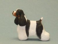 (image for) Miniature Standing American Cocker Spaniel by Karl Blindheim
