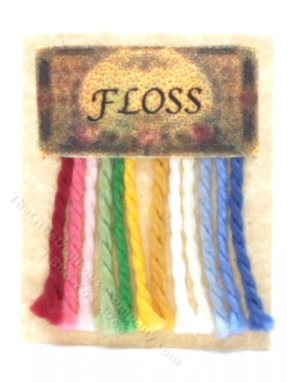 (image for) Miniature Set of Coloured Floss String by Taylor Jade