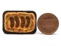 (image for) Miniature 'Toad in the Hole' in Black Baking Tray