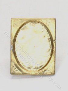 (image for) Miniature Gold Picture Frame with Stand