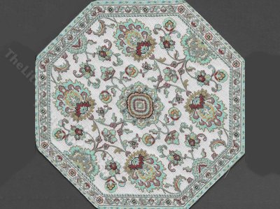 (image for) Hexagon Woven Rug for your Dollhouse