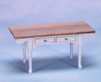 (image for) Vermont Table with Drawers White Oak