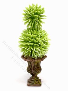 (image for) Miniature Stacked Ball Topiary for Dollhouses