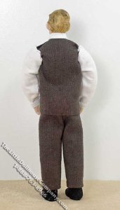 (image for) Red Haired Man Wearing a Vest & Dress Pants by Patsy Thomas