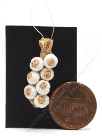 (image for) Miniature String of Garlic Cloves by Charlotte Willmott