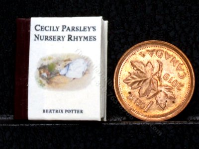 (image for) Miniature Book:Beatrix Potter's 'Cecily Parsley Nursery Rhymes'