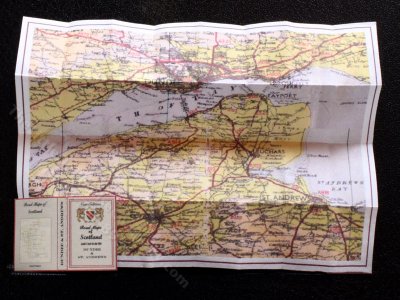 (image for) Miniature Map of Dundee and St. Andrews for Dollhouses