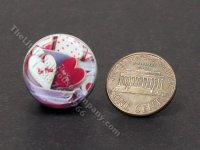 (image for) Dollhouse Scale Model Valentine's Day Themed Cookie Tin