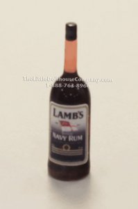 (image for) Dollhouse Scale Model Replica Lamb's Navy Rum