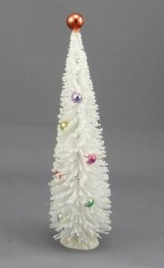 (image for) Dollhouse Miniature Frosted Christmas Tree