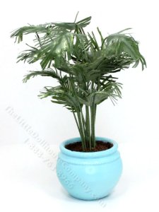 (image for) Parlour Palm Tree by Mini Creations by Judy, Sky Blue