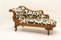 (image for) Dollhouse Leopard Print Lounge Chair