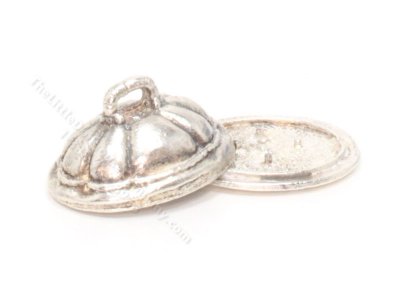 (image for) Miniature Sterling Silver Covered Serving Tray