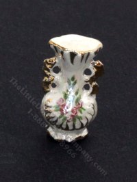 (image for) Miniature Porcelain Vase for Dollhouses
