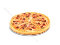 (image for) Vintage Handmade Miniature Pizza for Dollhouses