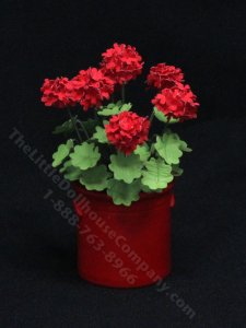 (image for) Miniature Geraniums by Mini Creations by Judy