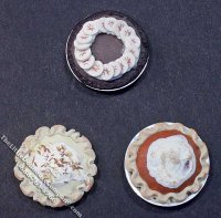 (image for) Miniature Right Pointing Books Sign for Dollhouses