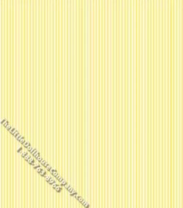 (image for) Yellow Julia Stripe Pattern Miniature Wallpaper for Dollhouses