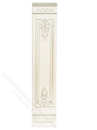 (image for) Miniature 2" White Wall Panel for Dollhouses