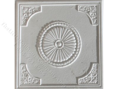 (image for) Dollhouse Scale Model Pollicard Square Ceiling