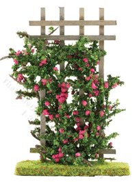 (image for) Miniature Rose Trellis for Dollhouses