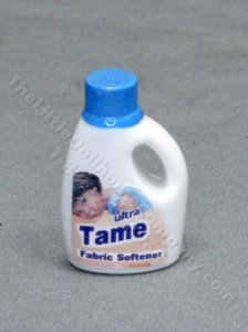 (image for) Miniature Replica Bottle of Fabric Softener for Dollhouses