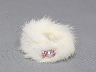 (image for) Miniature Fur Collar for Dollhouses