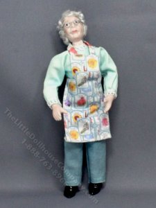(image for) Gardening Grandmother by Patsy Thomas for Dollhouses