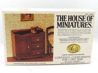 (image for) Miniature Unfinished Dry Sink Kit