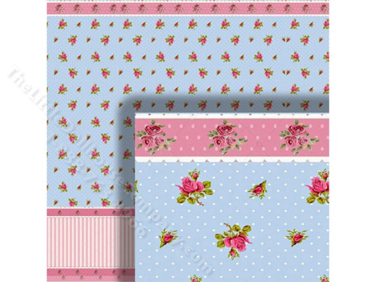 (image for) 1/2 Scale Wallpaper Wainscot for Dollhouses