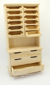 (image for) Miniature Unfinished Store Shelves