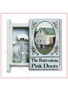 (image for) Miniature Secret Book - The Barn with the Pink Doors