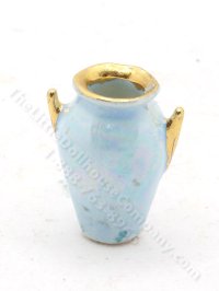 (image for) Miniature Blue Vase by Janice Crawley