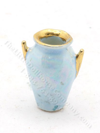 (image for) Miniature Blue Vase by Janice Crawley