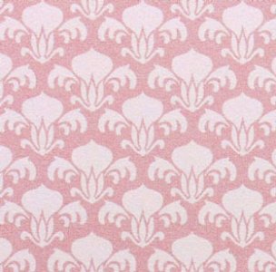 (image for) Dollhouse Scale Model Wallpaper Pink Champagne