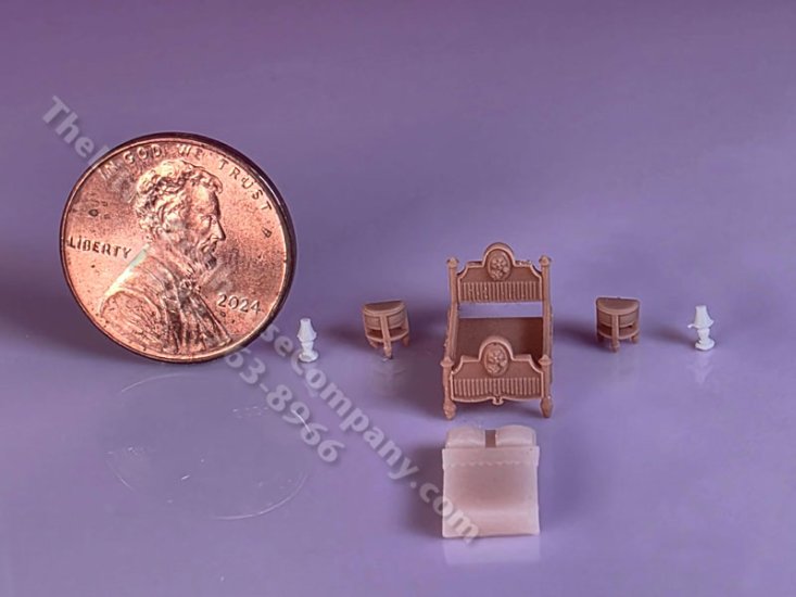 (image for) 1:144 Scale Bedroom Suite Kit